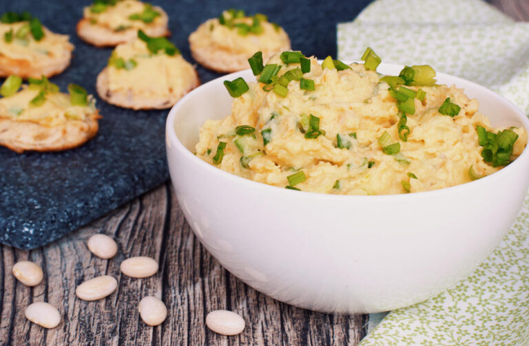 Pasta z białej fasoli